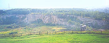 Каменоломни вблизи кургана Кракуса